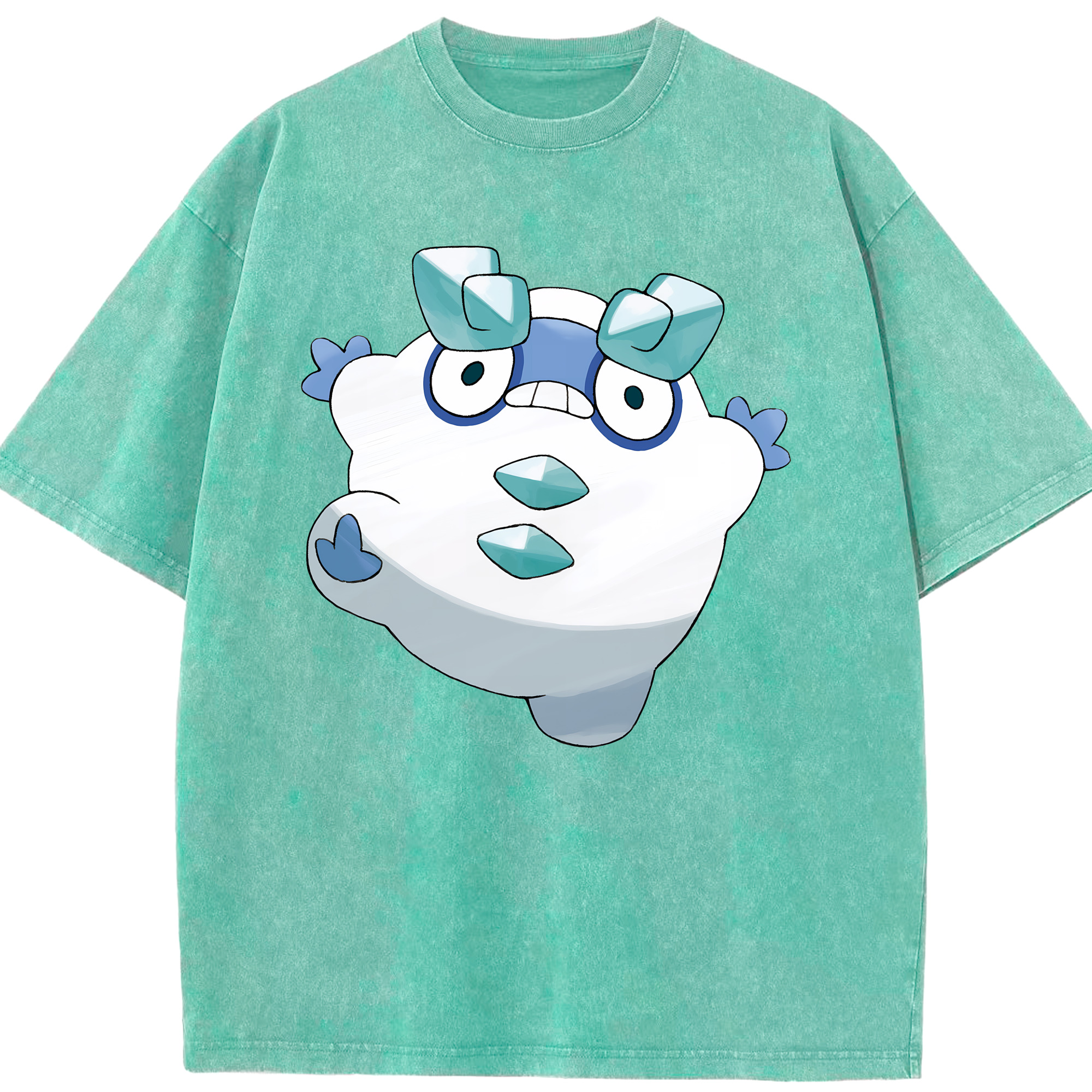 （画像用） ポケットモンスター Pokémon 綿100% ヴィンテージ風 半袖Tシャツ（フロントプリント）